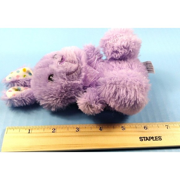 8 Little Plush Easter Bunny Rabbits Russ Berrie TY Burton Tom Toms Walmart GB - Picture 4 of 11
